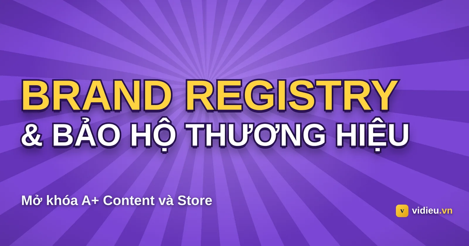 Brand Registry Amazon: đăng ký & bảo hộ thương hiệu